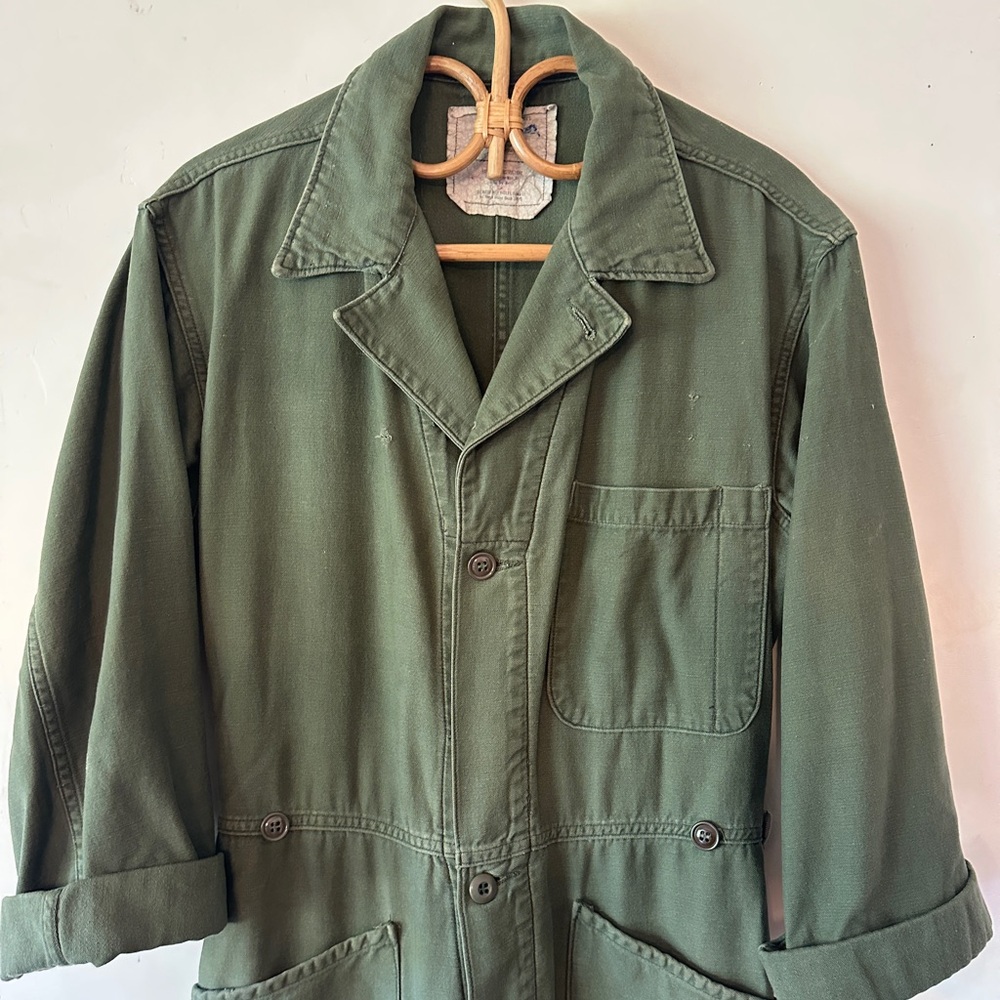 Vintage Army Jumpsuit. In vintage condition.